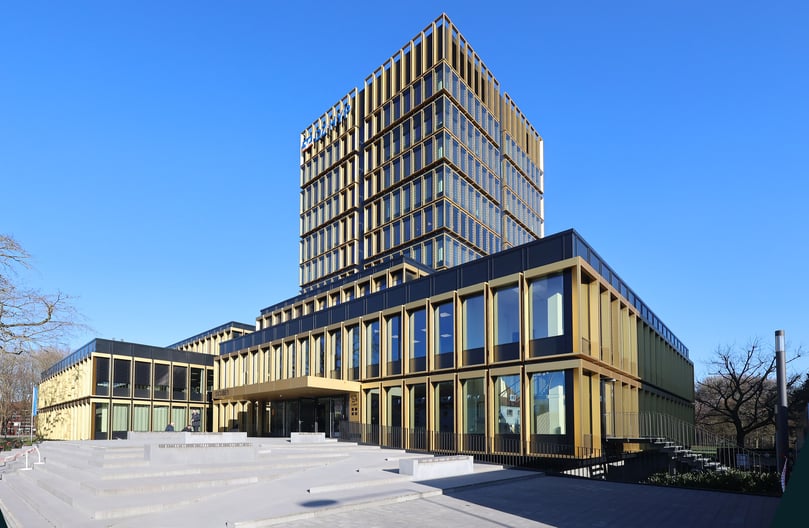 Cube 1 von DZ HYP Einweihungfeier des sanierten Bürogegebäudes