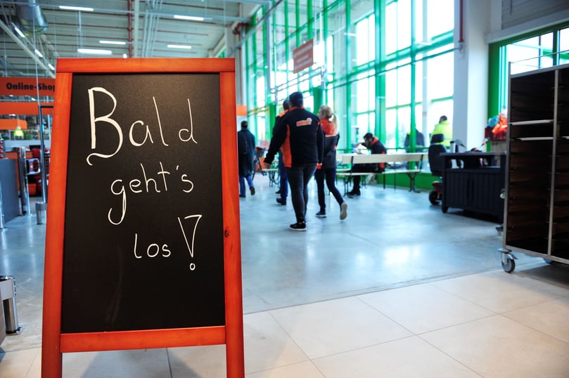 GlobusBaumarkt in Löhne Fotos von einem Rundgang