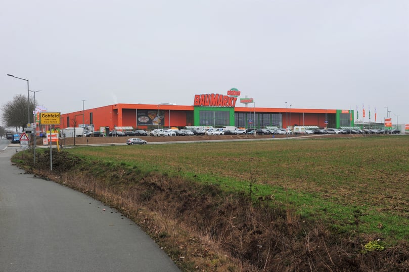 GlobusBaumarkt in Löhne Fotos von einem Rundgang