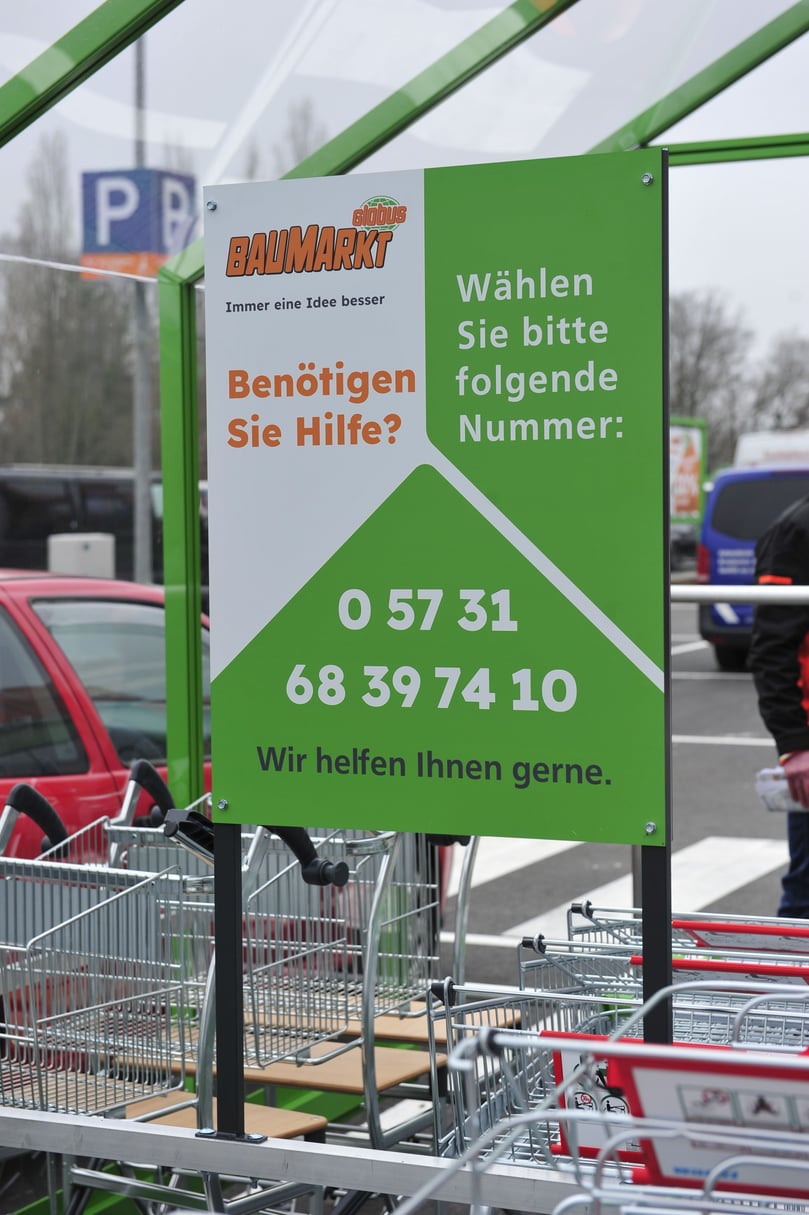 GlobusBaumarkt in Löhne Fotos von einem Rundgang