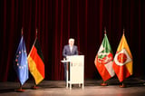 Bundespräsident Frank-Walter Steinmeier hält die Rede beim Festakt im Landestheater die Rede zu „900 Jahre Lippe und 50 Jahre Kreis Lippe“.