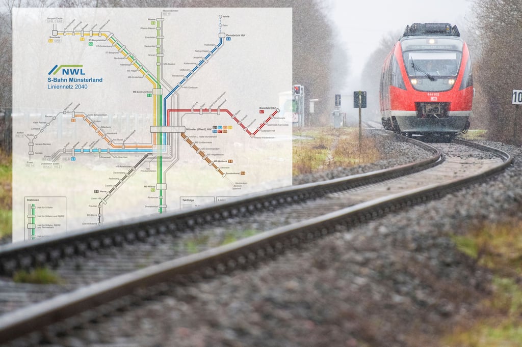 Der Bahnverkehr Boomt „s Bahn Münsterland Soll Bedarf Decken