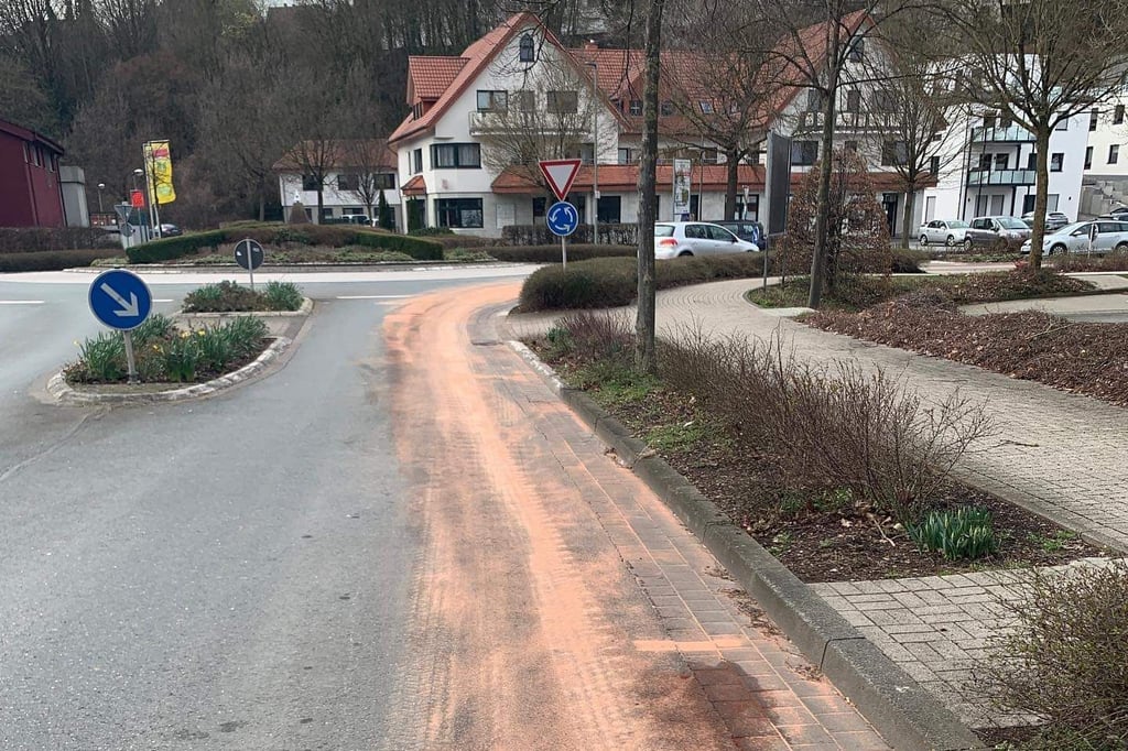 Zehn Kilometer lange Dieselspur von Büren nach Steinhausen