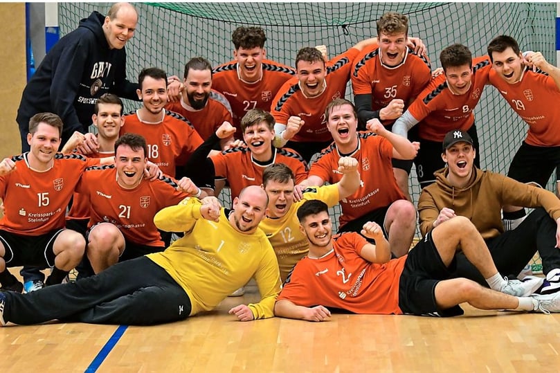 Szene aus dem Spiel SGH Steinfurt gegen SC Hörstel (43:33) am 25. März 2023.