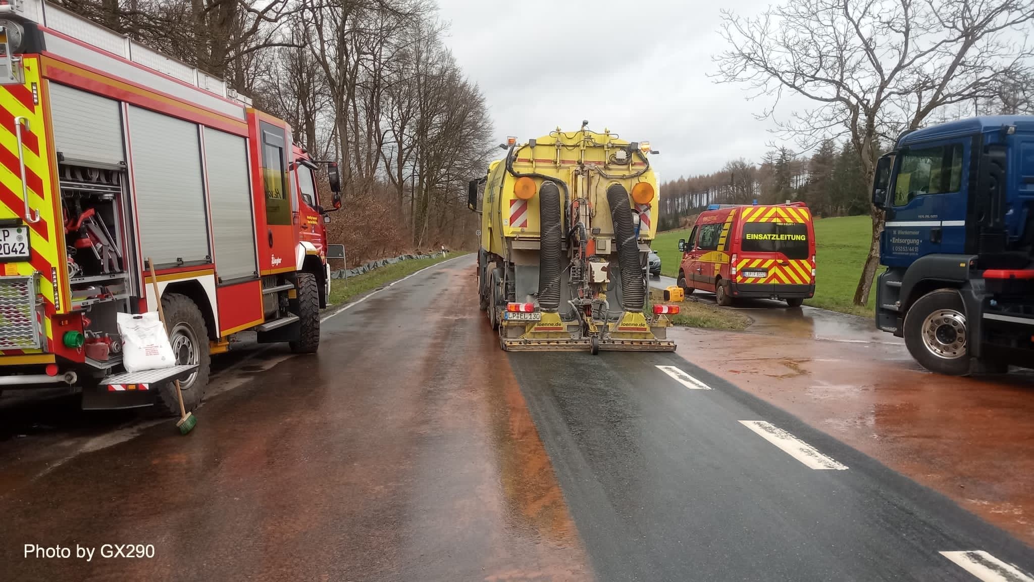 Horn-Bad Meinberg: Wer Hat Eine Sieben Kilometer Lange Ölspur Hinterlassen?