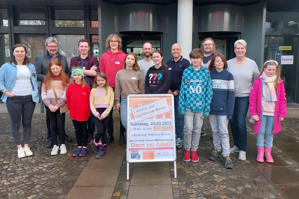 Bünde Erstes Kinder und Jugendforum im Rathaus