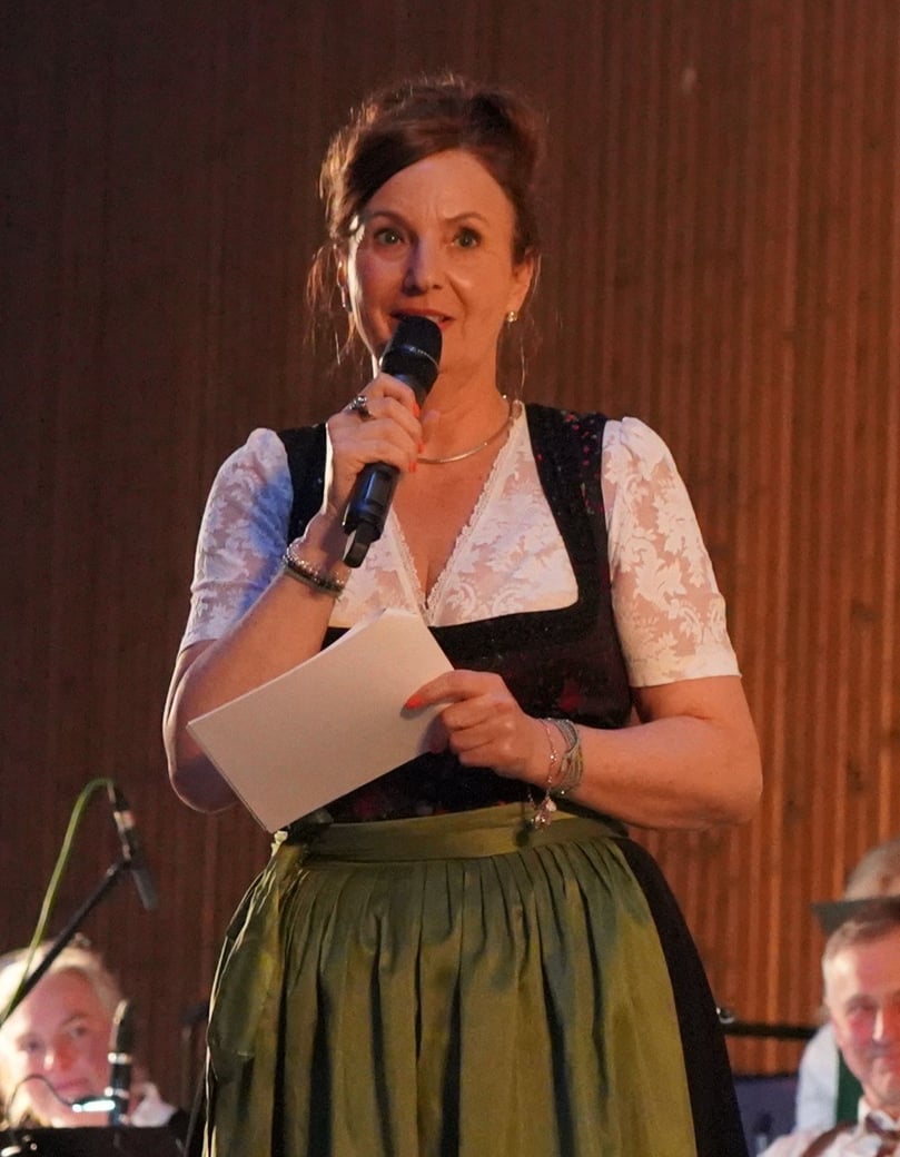 Die Original Baumberger Musikanten boten am Samstag ihr erstes Jahreskonzert nach der langen Corona-Zwangspause