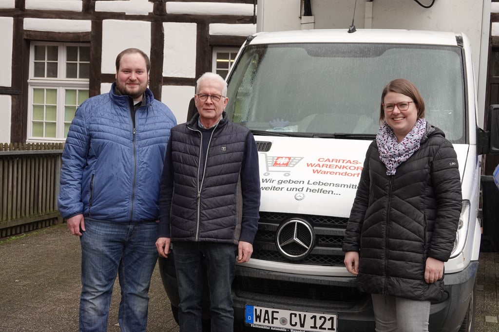 25 neue Ehrenamtler für den Warenkorb der Caritas