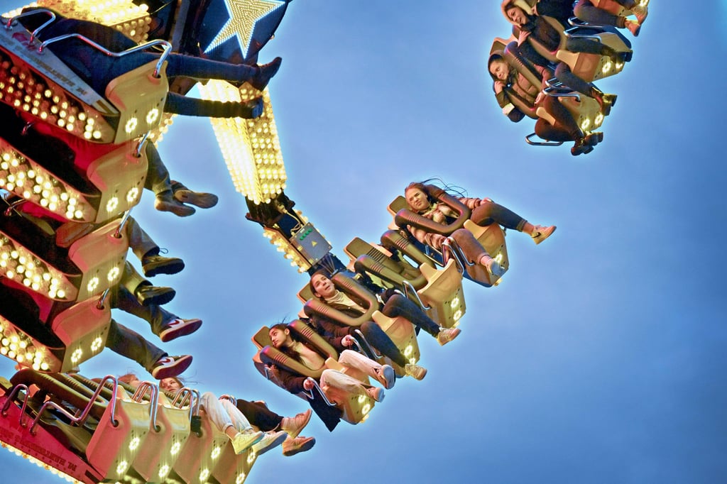 Kirmes an der Radrennbahn Bielefeld Spaß in Deutschlands größtem