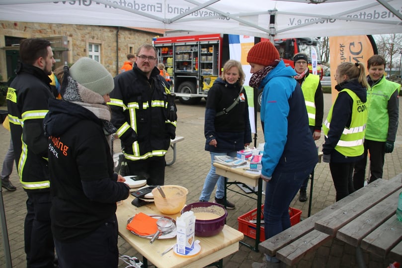 Müllsammelaktion des Saerbecker Kolpings.