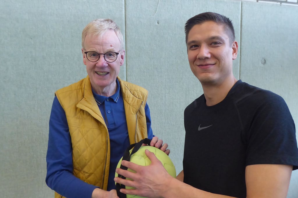 Franz Lüke leitete 42 Jahre die Freizeitsportgruppe von RotWeiß Alfen