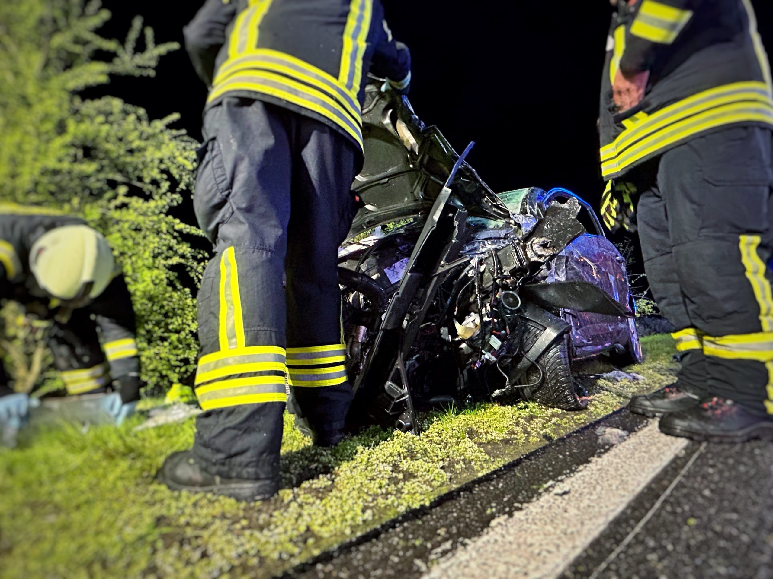 Sechs Verletzte Nach Schwerem Unfall Auf Der B54