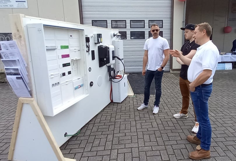 Marius Lohoff erklärte, welche Errungenschaften ein digitales Haus eröffnen kann.