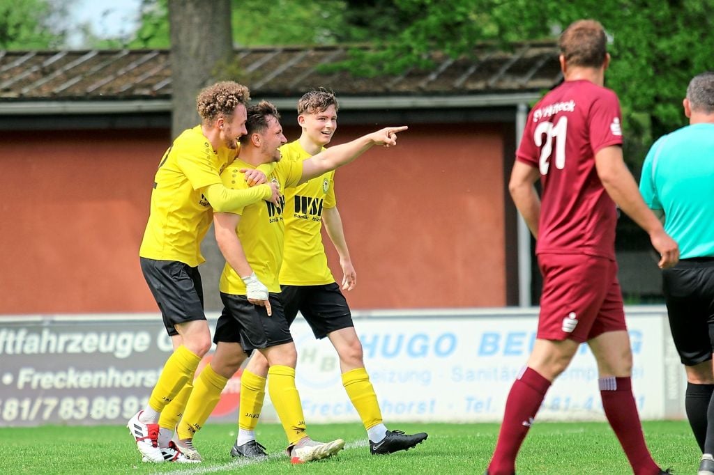 TuS Freckenhorst Schießt SV Hilbeck Auf Einen Abstiegsplatz