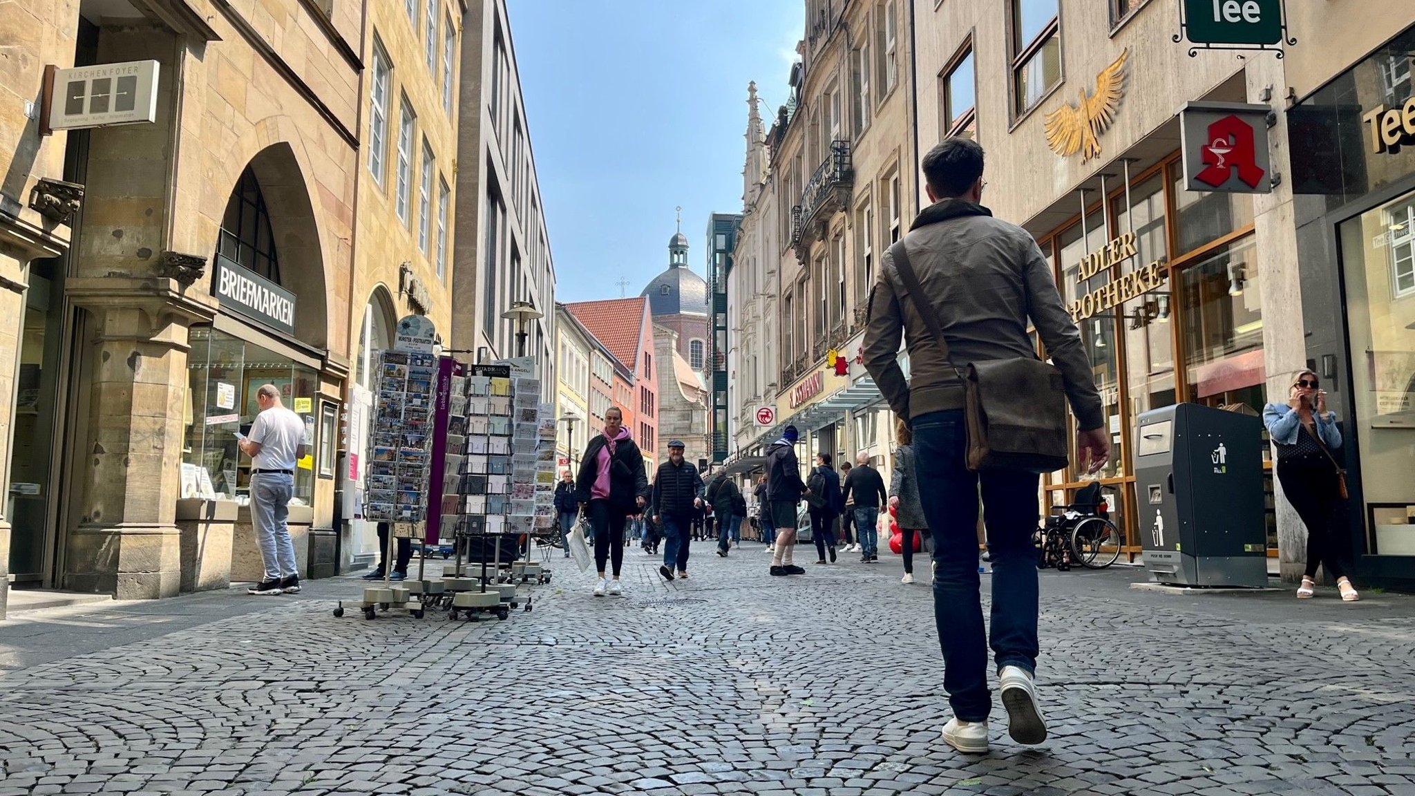 Münster Wie sich die Salzstraße über die Jahre verändert