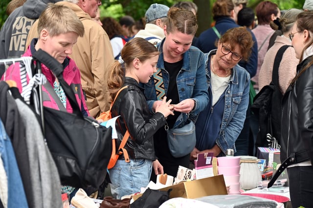 Erster PromenadenFlohmarkt in Münster 2023