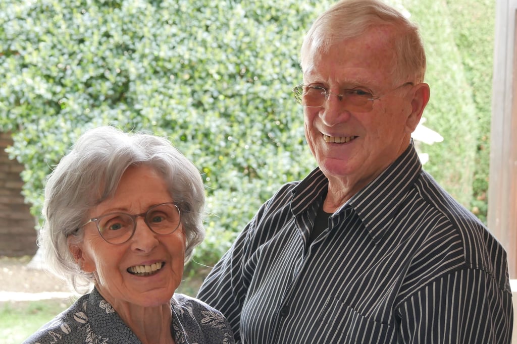 Maria und Reinhard Siedler stehen seit 60 Jahren Seite an Seite