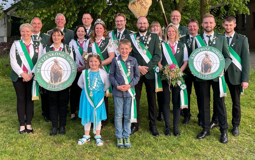 Diepenau König Maik regiert die Schützen in Nordel