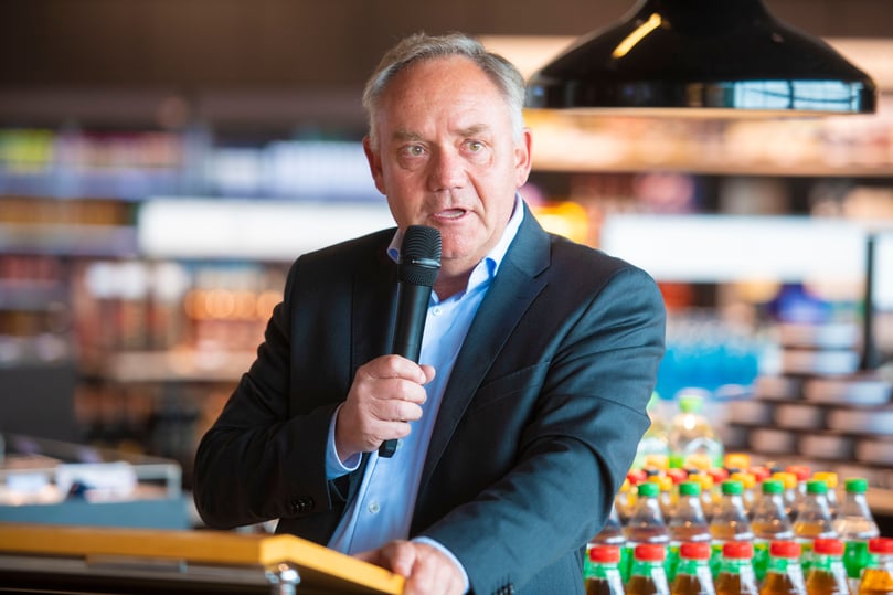 FMO-Geschäftsführer Prof. Dr. Rainer Schwarz