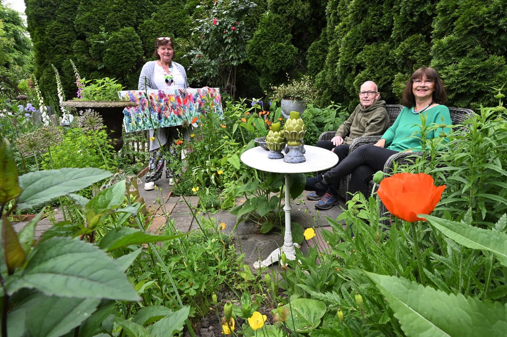 Tag der Gärten und Parks Rosen und Staudengarten Bergschneider