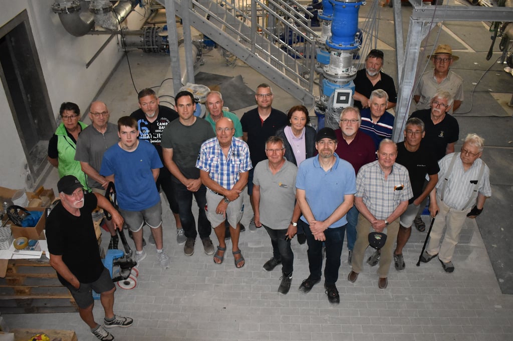 Schloß HolteStukenbrock Leser genießen Exklusivtour im neuen Wasserwerk