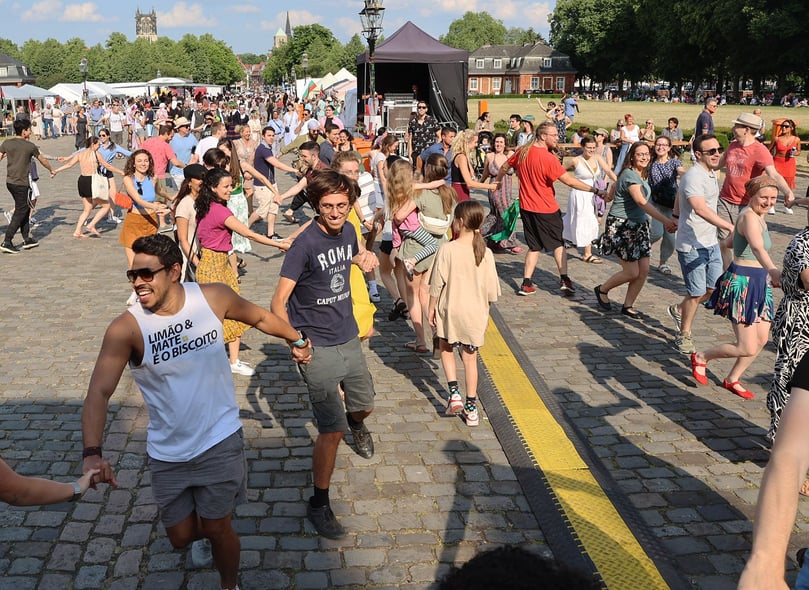 Münster So lief das Internationale Sommerfest am Schloss