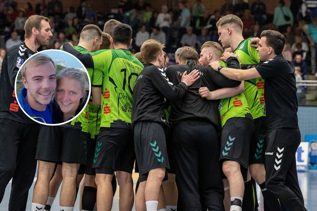 Jonas Lügering Emsdetten spielt für querschnittsgelähmten Handballer
