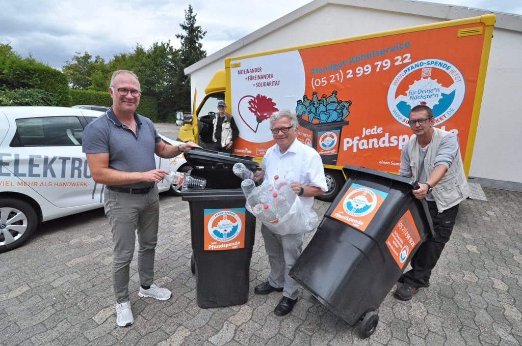 Bielefeld Stiftung ruft zur Pfandspende auf