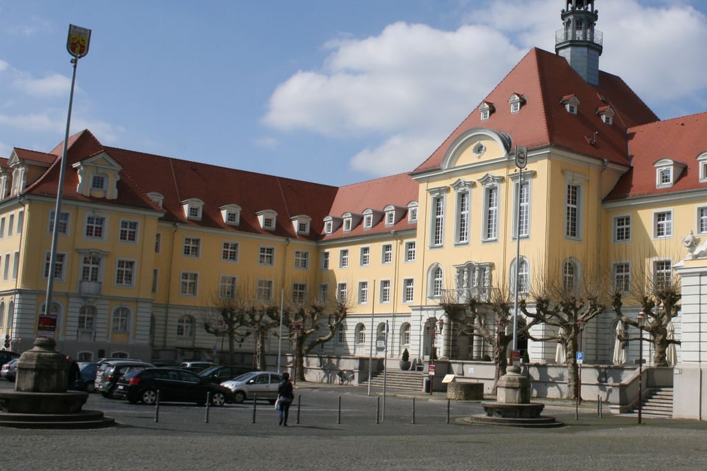 Archäologen auf dem Rathausplatz in Herford