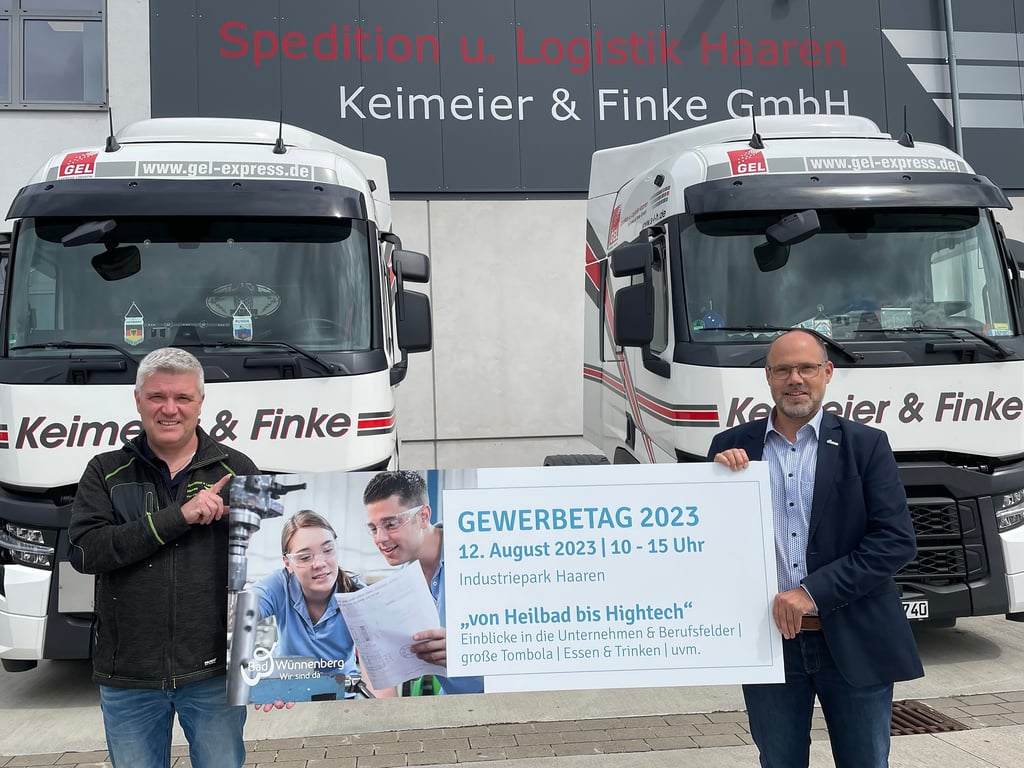 Unternehmen stellen sich im Industriepark Bad Wünnenberg-Haaren vor