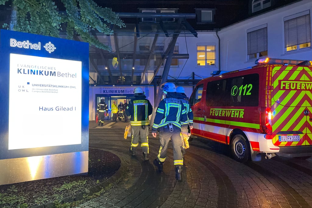 Bielefeld Doppelalarm in BethelKlinik