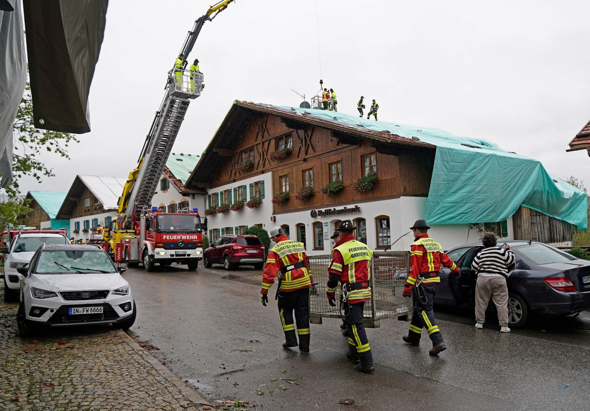 Entspannung In Hochwasser-Gebieten In Bayern Und Österreich