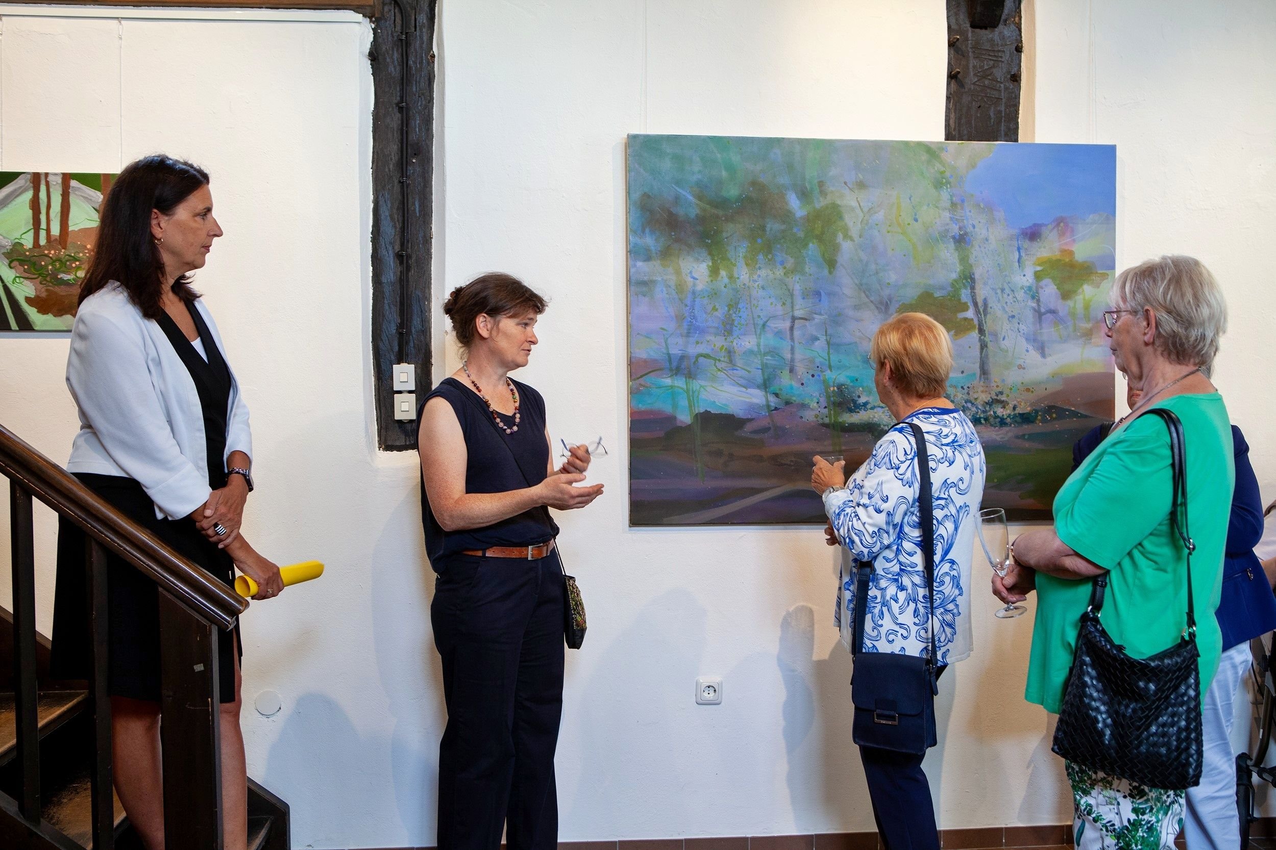 Kunstausstellung im Burgmannshof Lübbecke