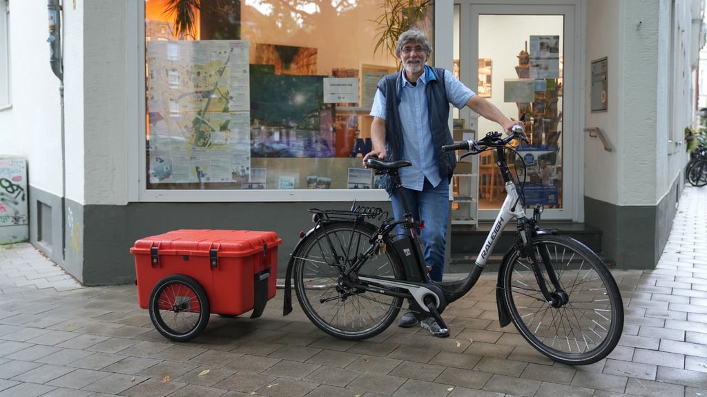 Fahrrad: Münsteraner baut Anhänger für jeden Zweck selbst
