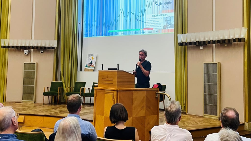 Stefan Rahmstorf warnt in Münster eindringlich vor Klimawandel