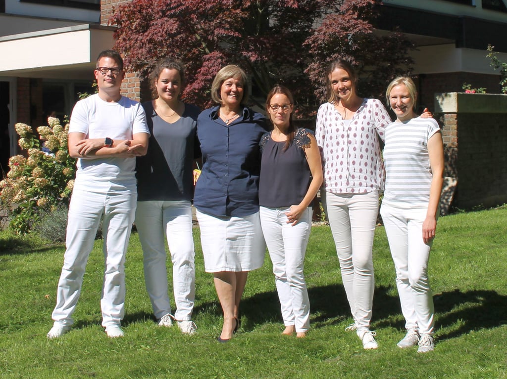 Bestelltes Feld für ein junges Team