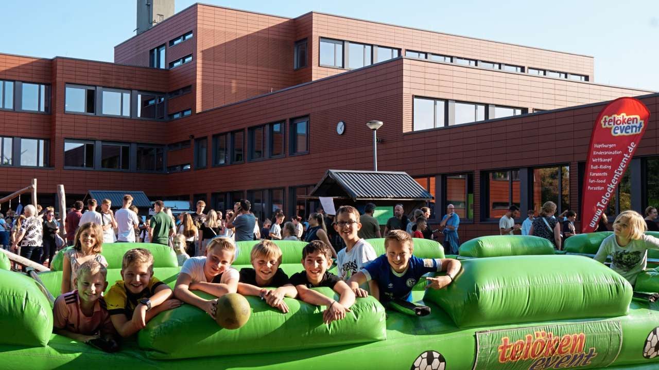 Buntes Schulfest zum zehnjährigen Jubiläum der Gesamtschule Gescher