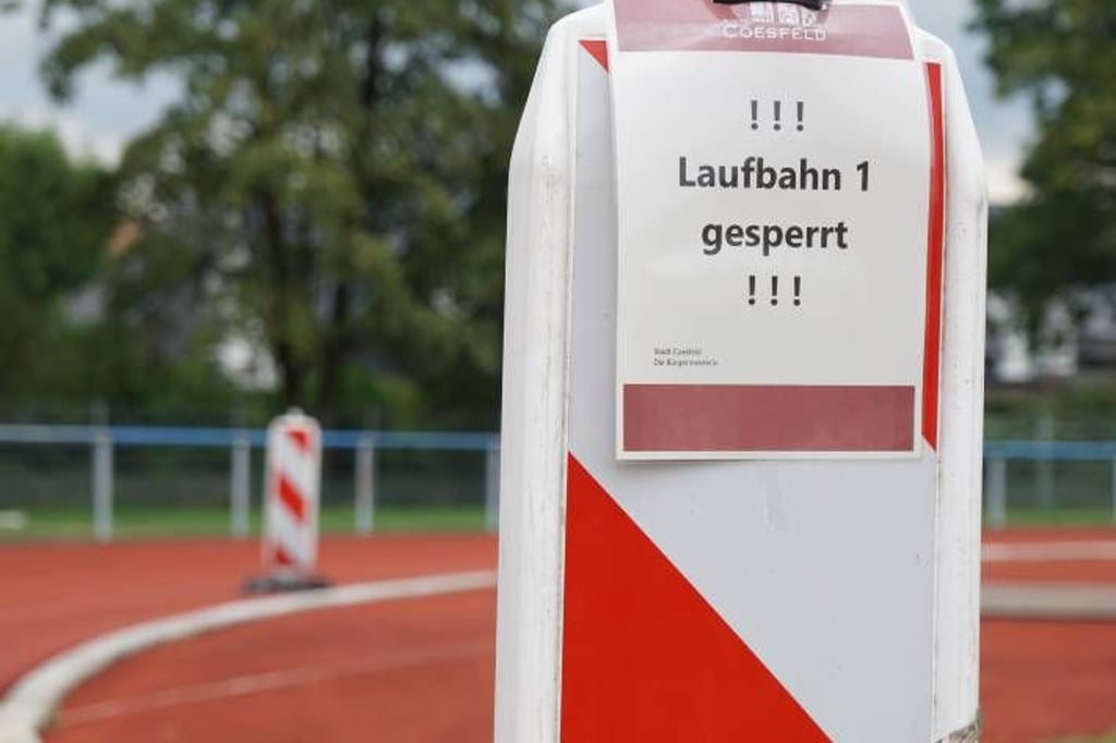Innenlaufbahn gesperrt