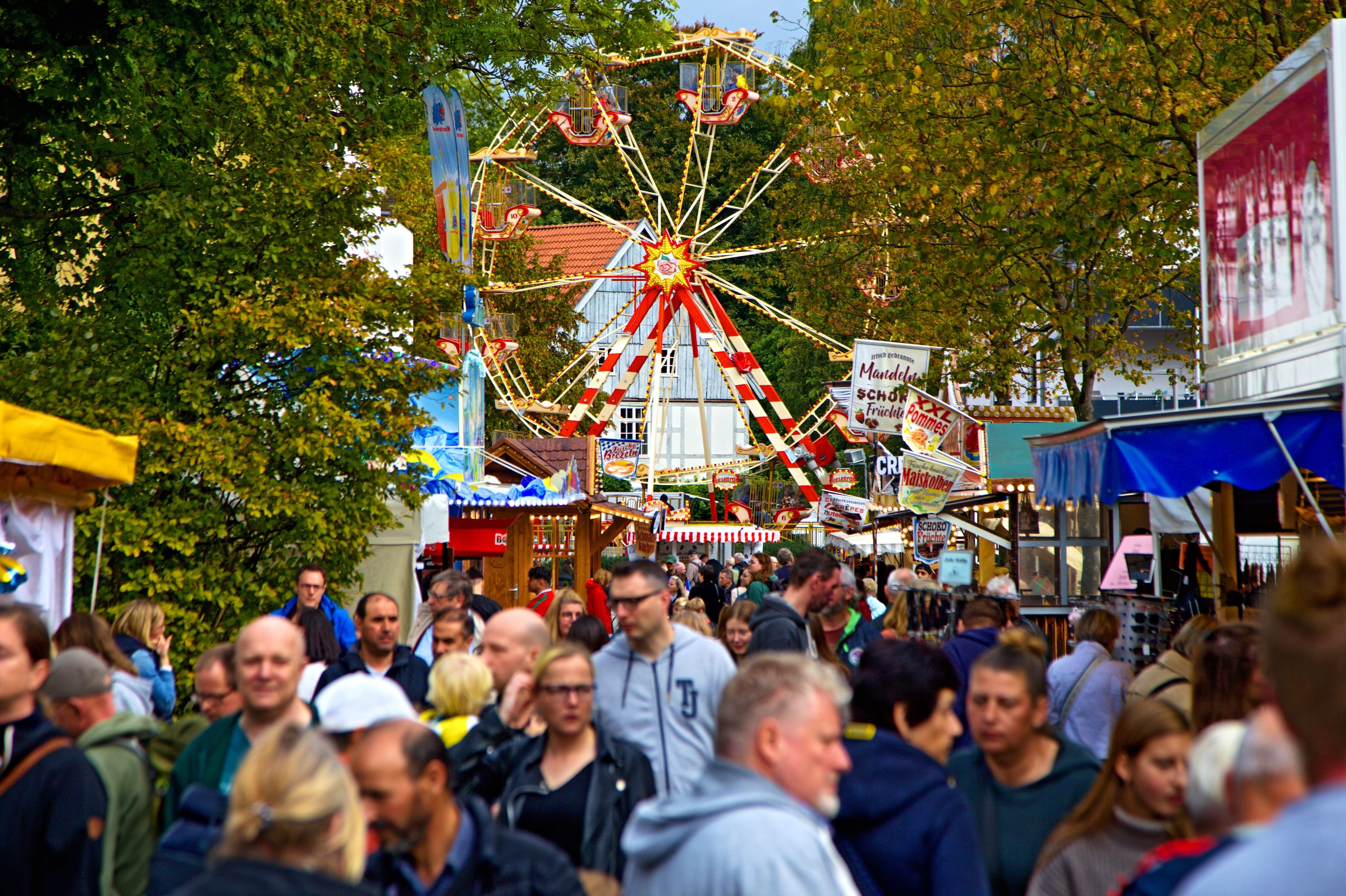 So Schön War Es Auf Dem Stiftsmarkt In Schildesche