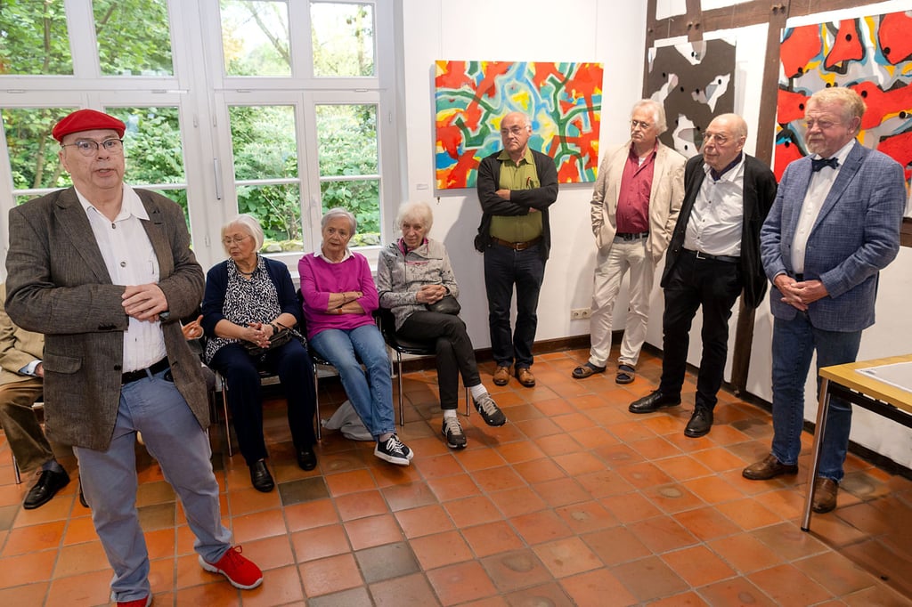 Malerei und Objekte von Klaus Huneke