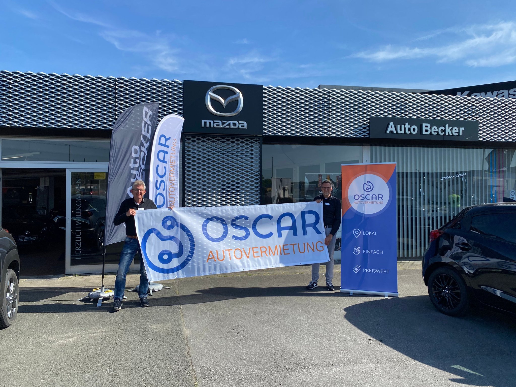 Die Stadt Rhede im Blickpunkt Auto Becker erweitert sein Angebot mit