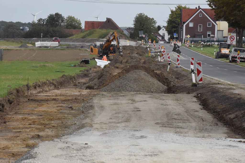 Guissener Straße für Anbindung gesperrt