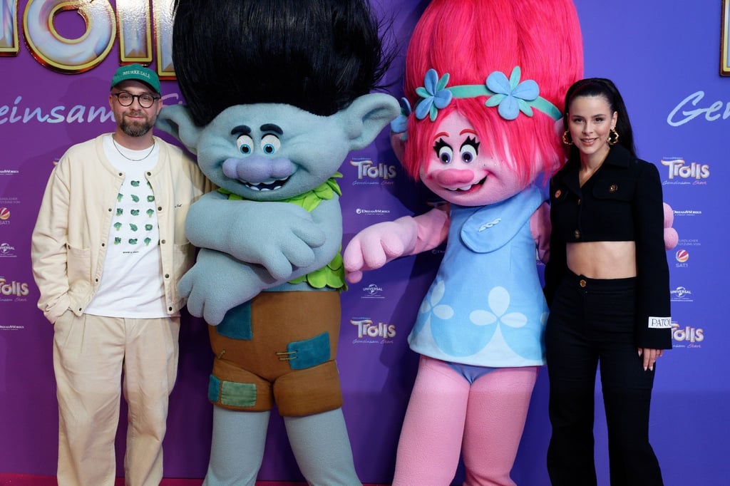 Lena Meyer-Landrut und Mark Forster bei «Trolls 3»-Premiere