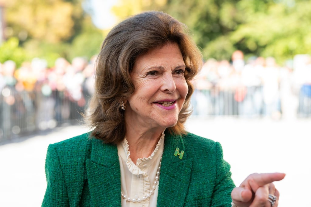 Schwedens Königin Silvia auf der Insel Mainau