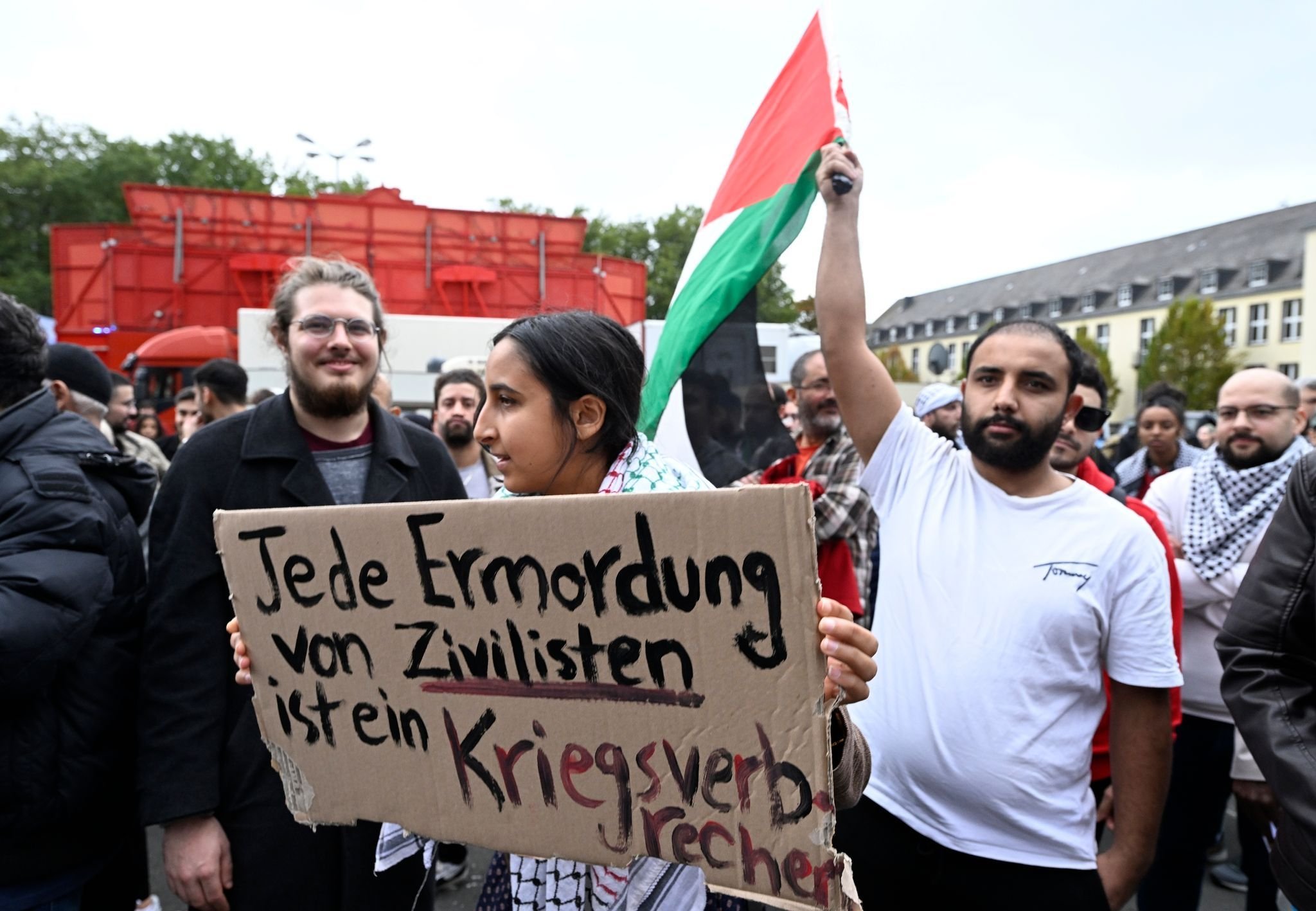 Pro-palästinensische Demo «emotional, Aber Friedlich»