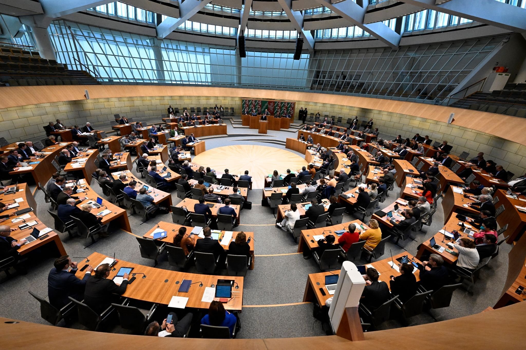 Schweigeminute Im Landtag Für Israel