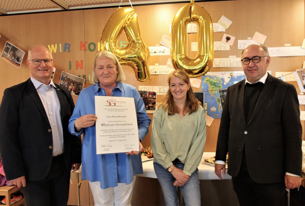 Bad Lippspringe Petra Bernard arbeitet seit 40 Jahren in der Kita St