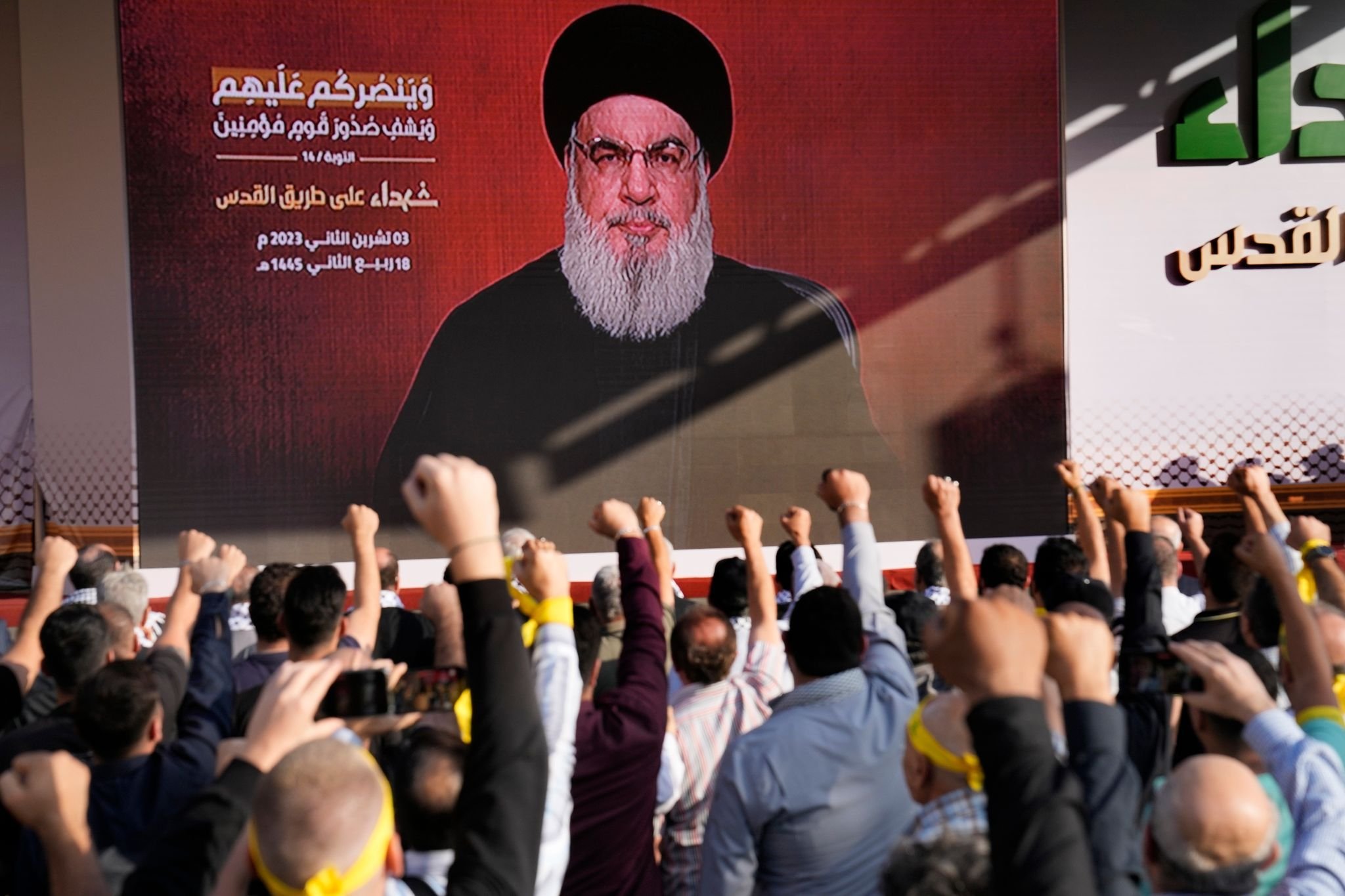 Hisbollah-Chef Nasrallah Warnt Israel Und Lobt Hamas-Terror