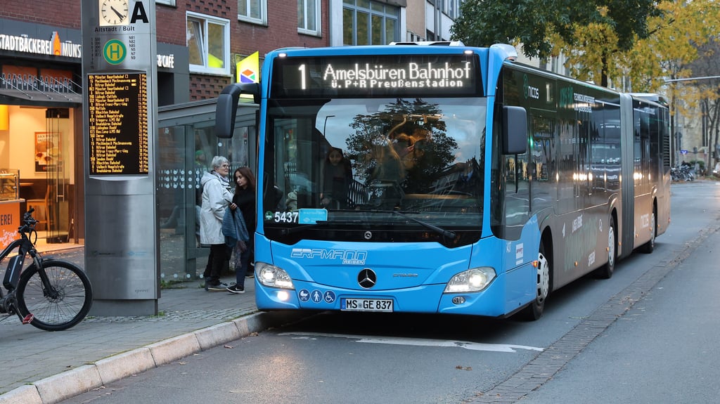 Busse in Münster: Erste Linie soll wieder im 20-Minuten-Takt fahren