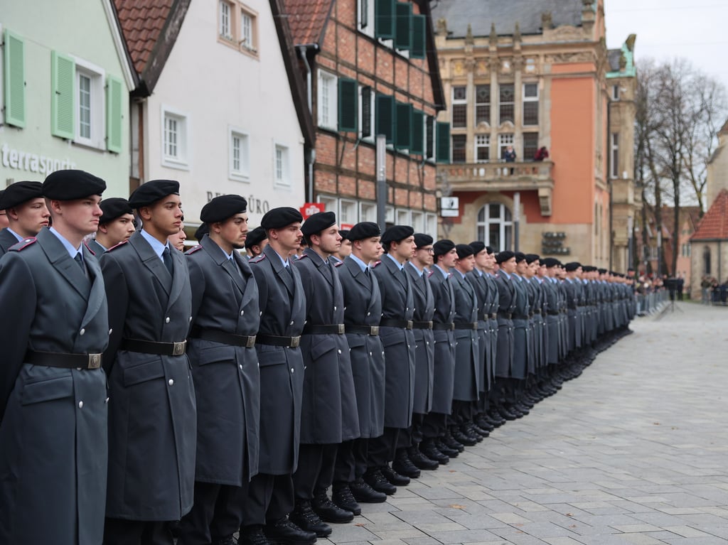 Gelöbnis als JubiläumsGeneralprobe